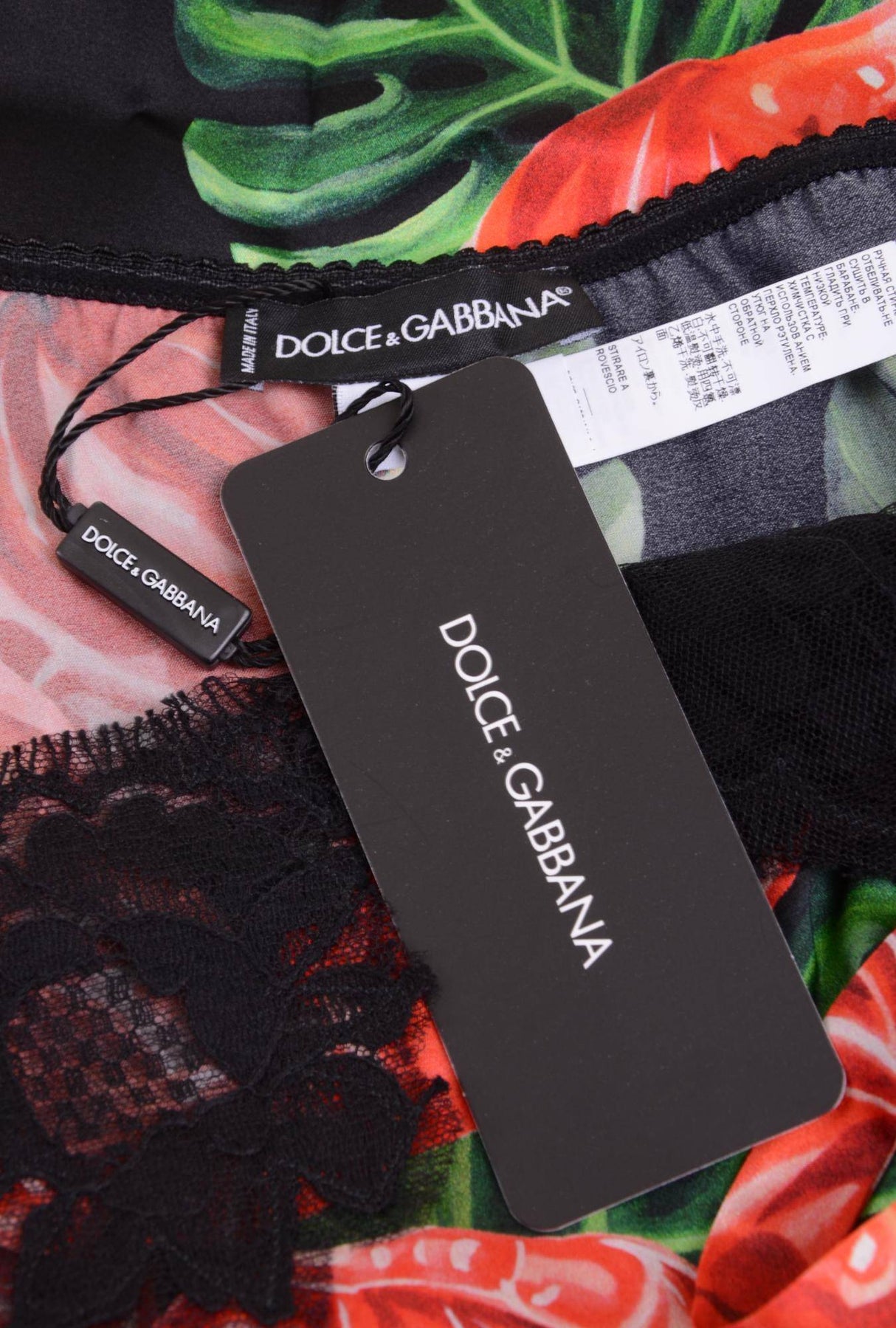 Dolce & Gabbana Women Flowers Lingerie Dress