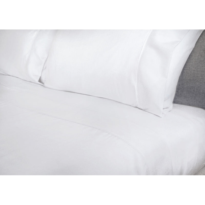 Ramesses Original 2000TC Antibectiral Bamboo Sheet Set - White