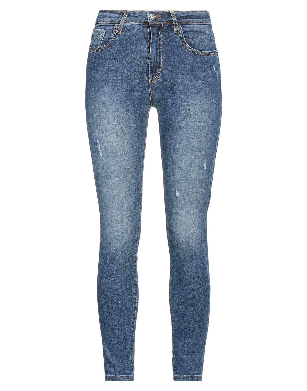Frankie Morello Womens Jeans - Blue
