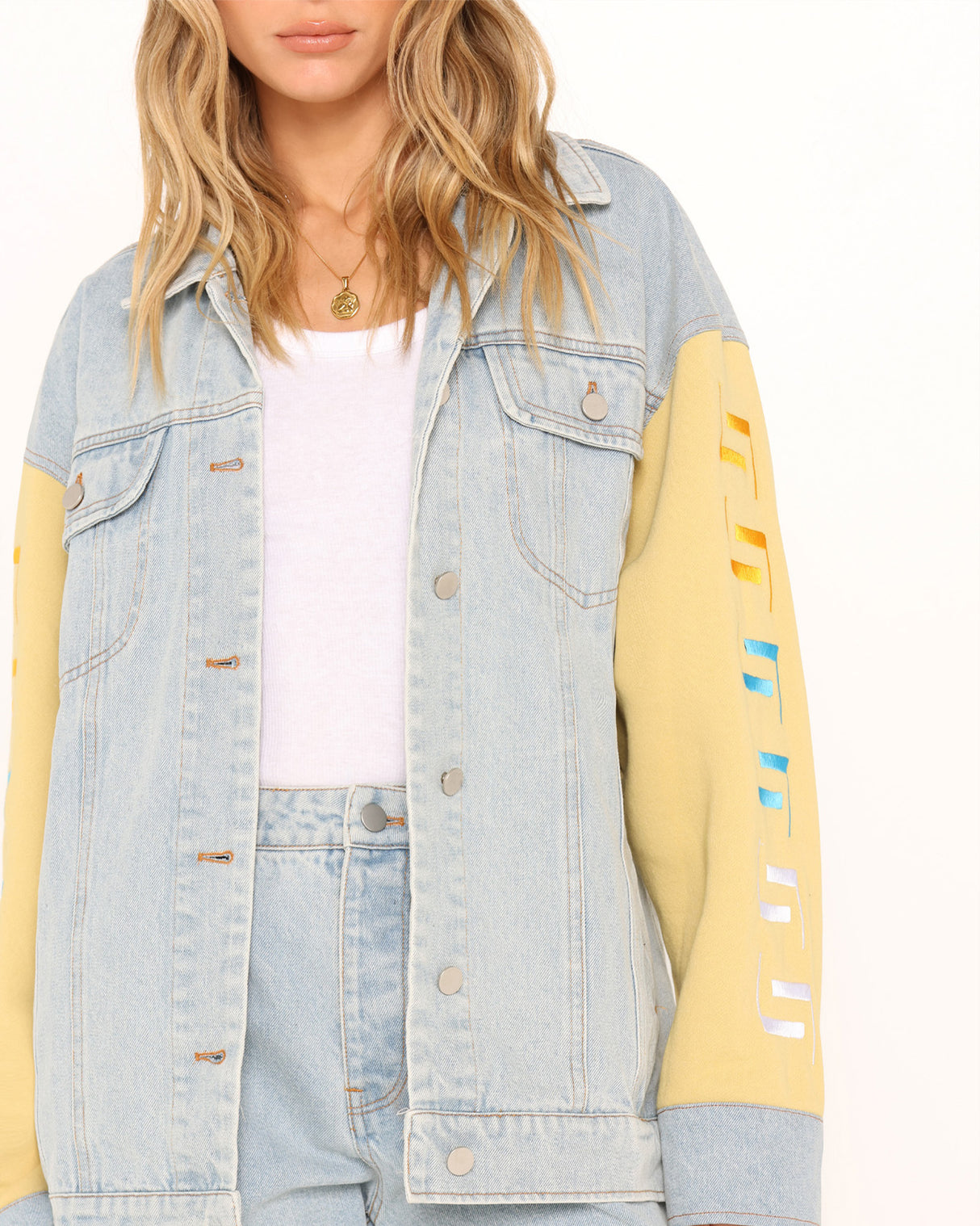 Lost In Lunar Women's Eden Jacket - Denim
