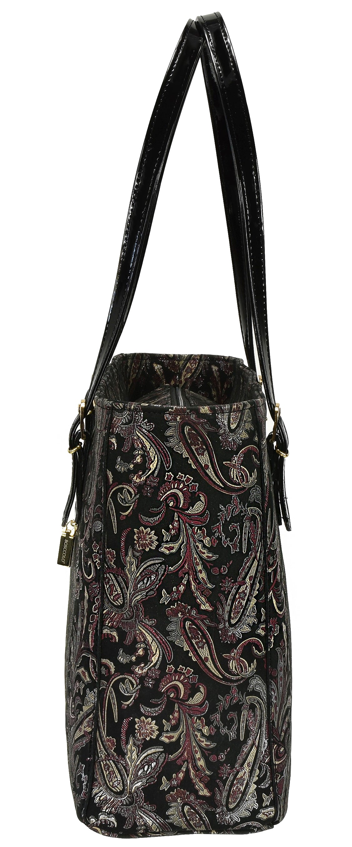 Bosccolo Tote In Black/Brocade