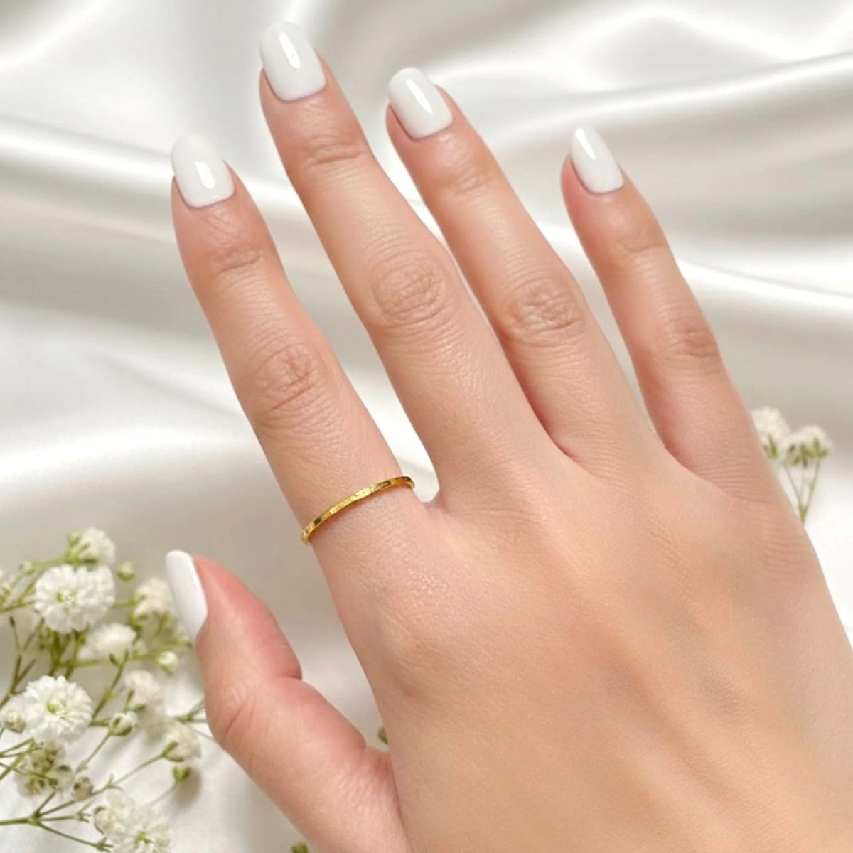 Bullion Gold Gold Simplicity Slim Ring