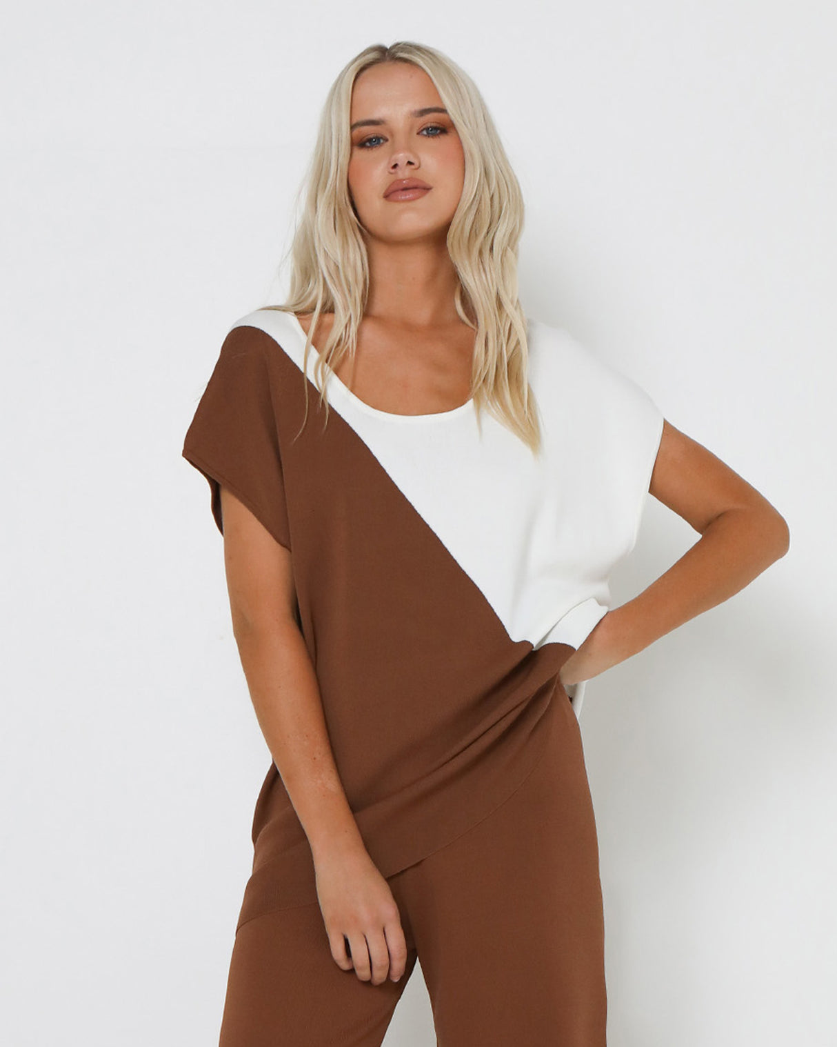 Lost In Lunar Women's Norah Knit Top - Hazelnut