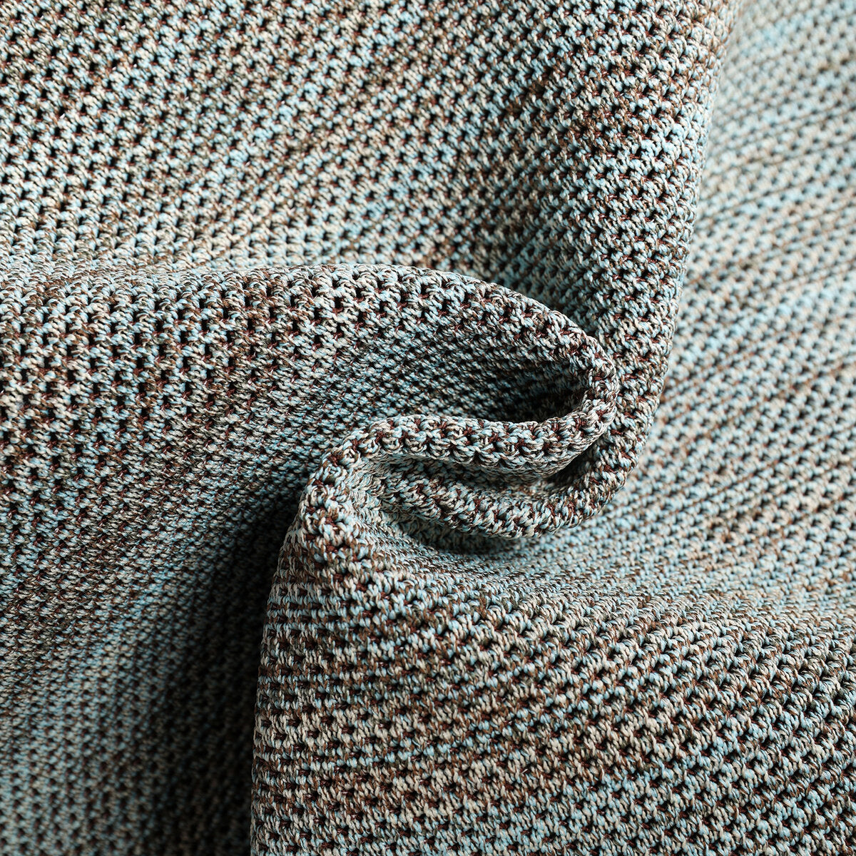 Woven Textile Hobo Shoulder Bag - Sage