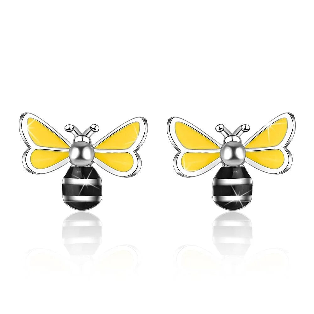 Freedom Bee Stud Earrings
