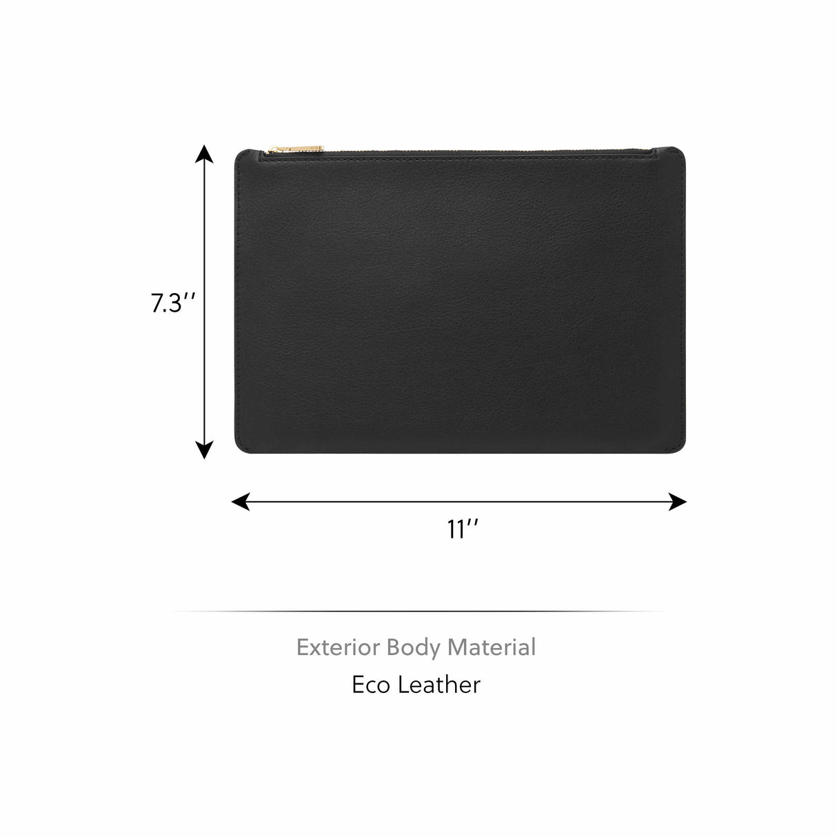 Fossil Gift Black Pouch