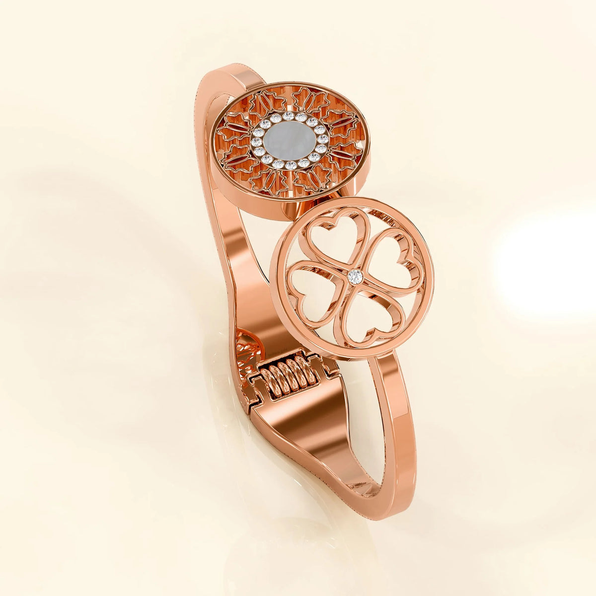 Boxed 2pc Rose Gold Layered Jewellery Gift Set
