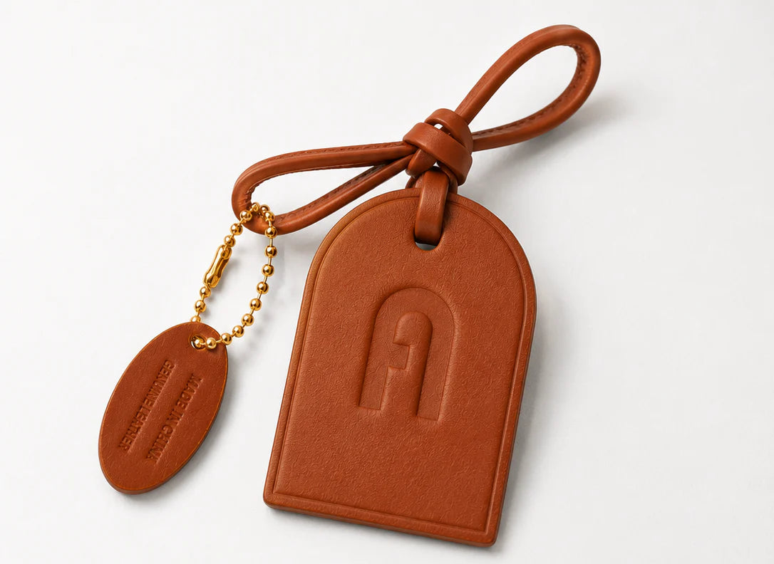 Furla Giove Luggage Tag - Cognac H