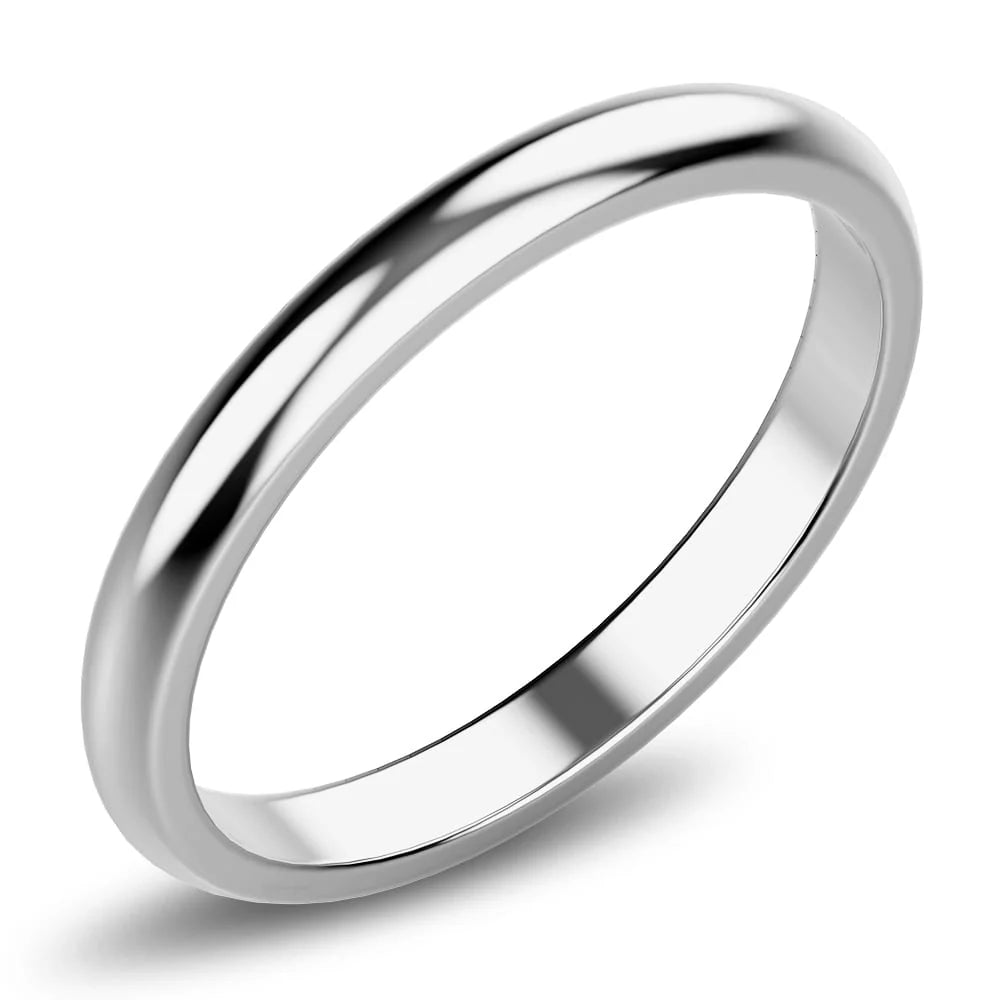 Bullion Gold Camille Minimal Stacker Ring in Silver