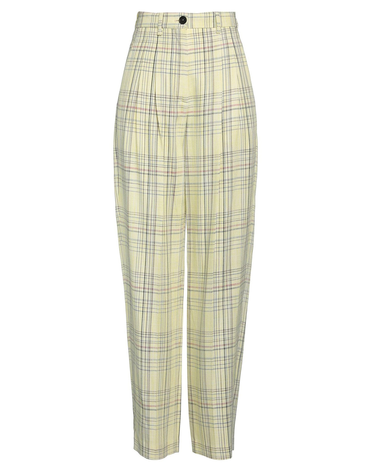 Erika Cavallini Womens Pants - Pastel yellow
