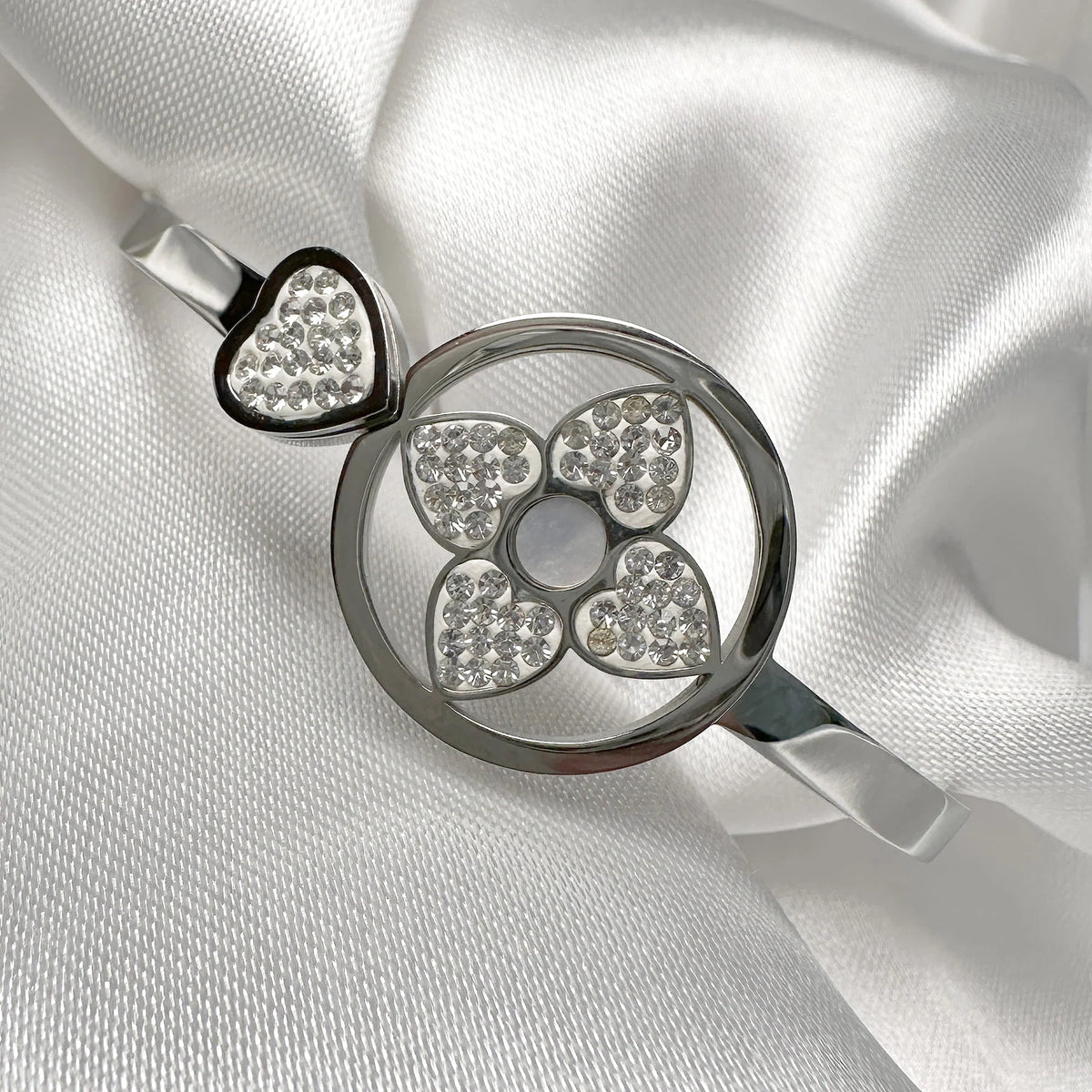 Boxed 2pc White Gold Layered Jewellery Gift Set