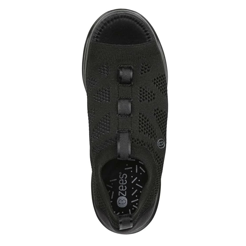 Bzees Charm Open-Toe - Black