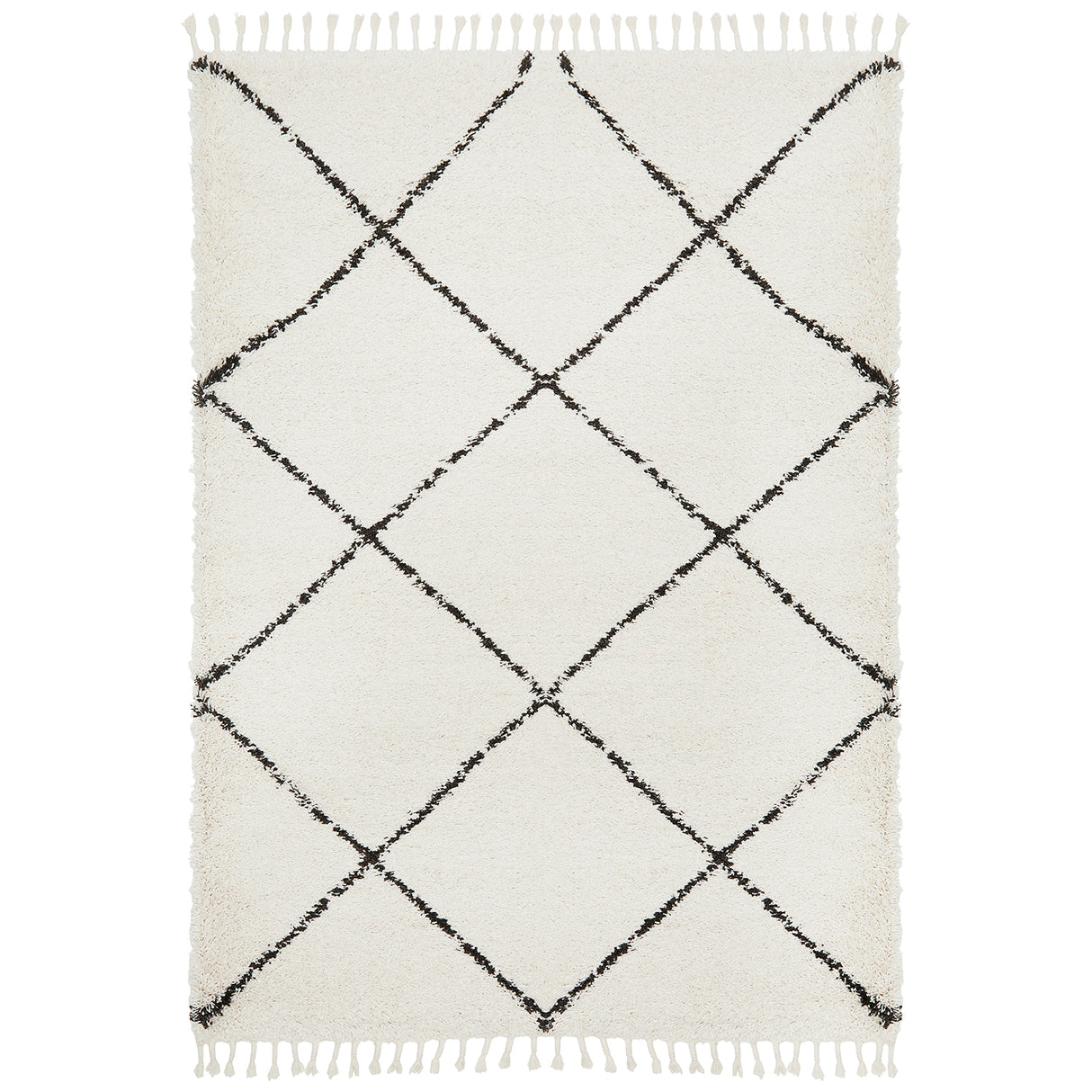 Saffron 22 White Rug