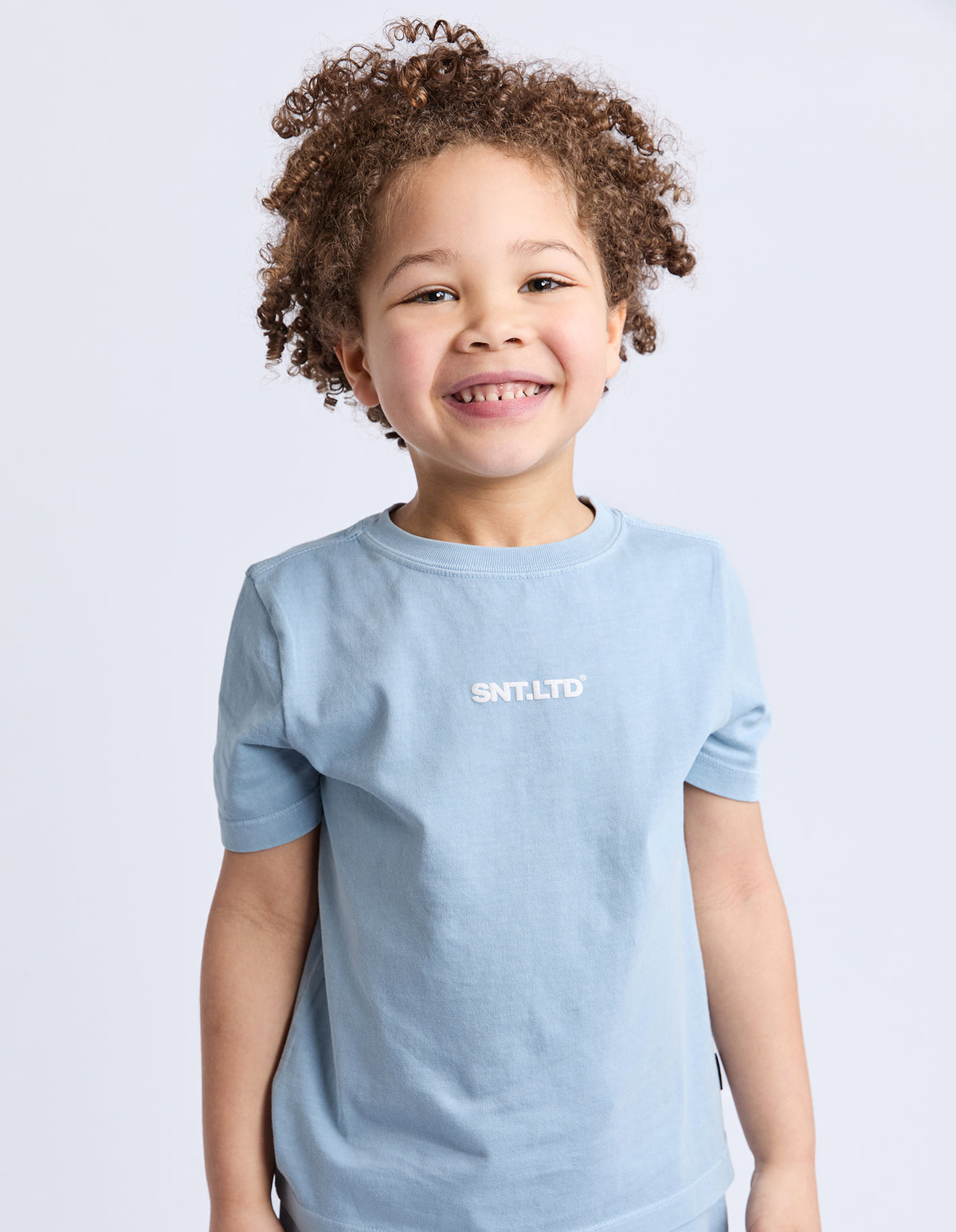 St Goliath Boys Podium Tee - Light Blue