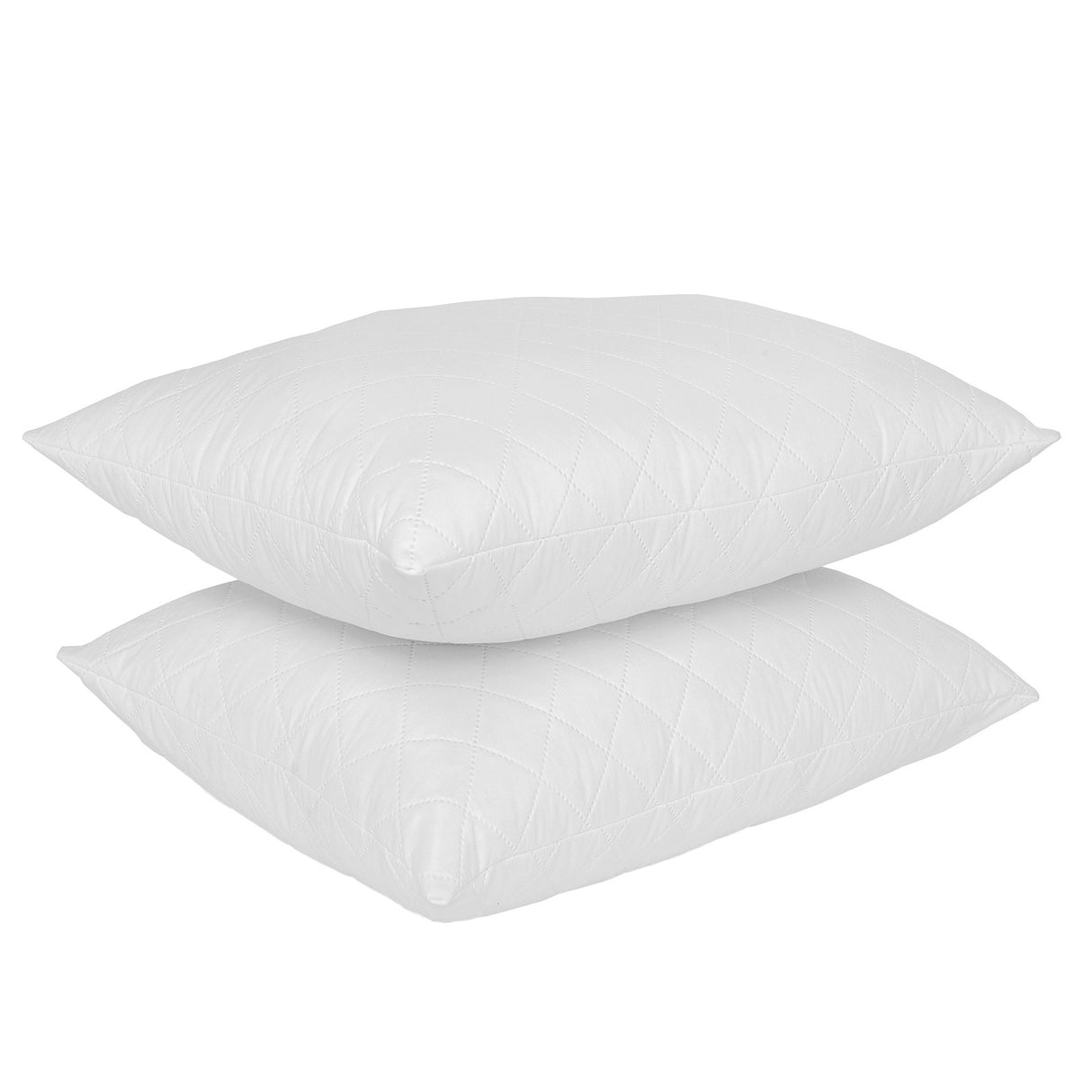 Royal Comfort Luxury Bamboo Quilted Pillow - Twin Pack
