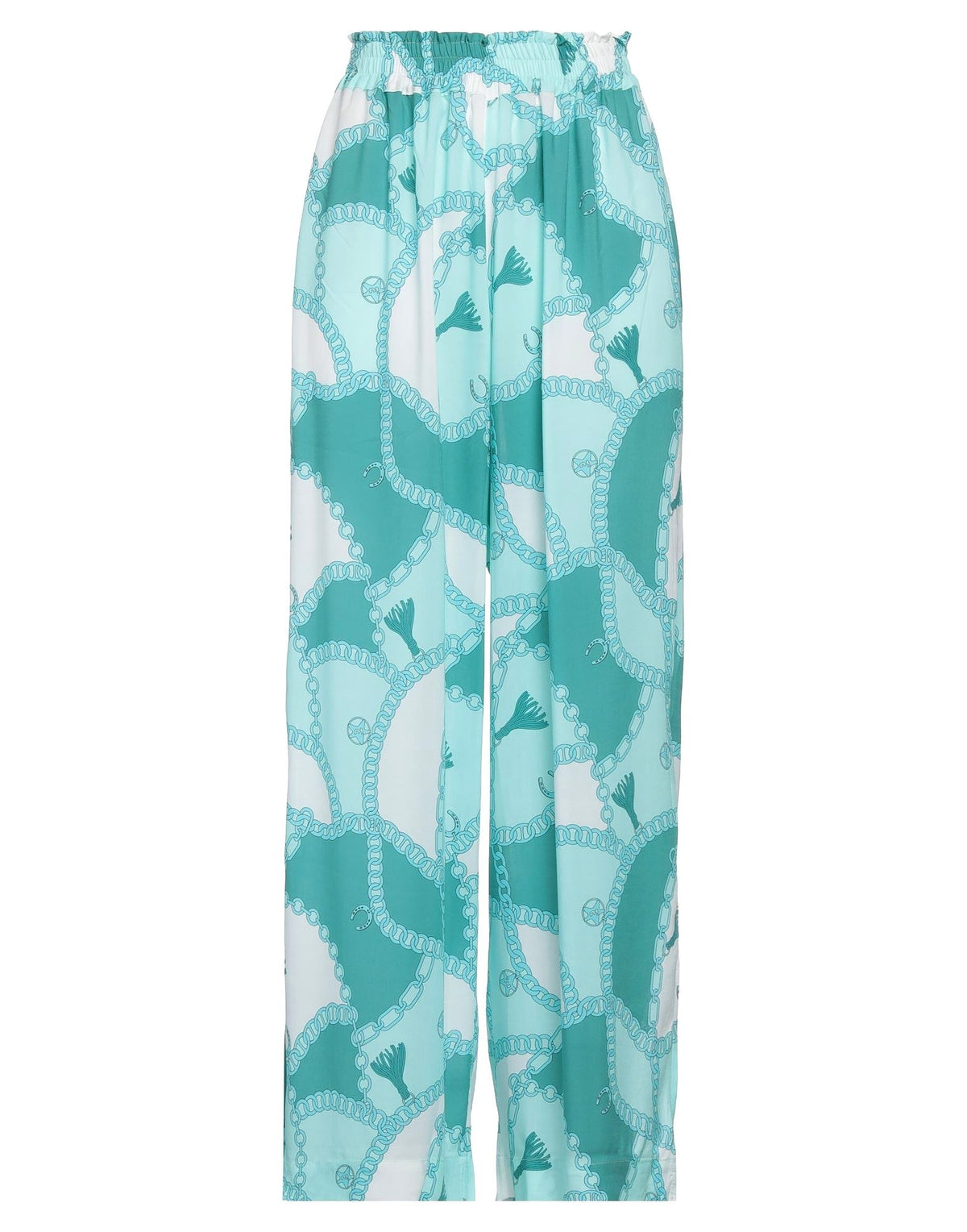 Iu Rita Mennoia Womens Pants - Turquoise
