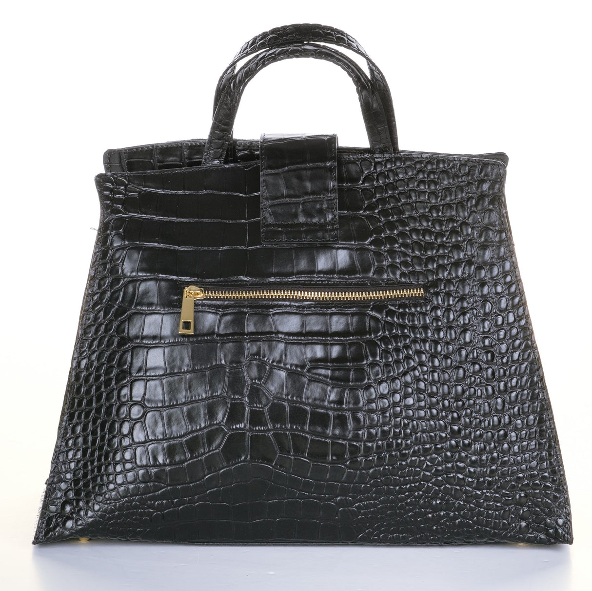 Bosccolo Handbag - Black/Croco