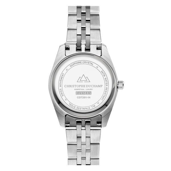 Christophe Duchamp Elysee - Blue Dial & 316L Stainless Steel Strap