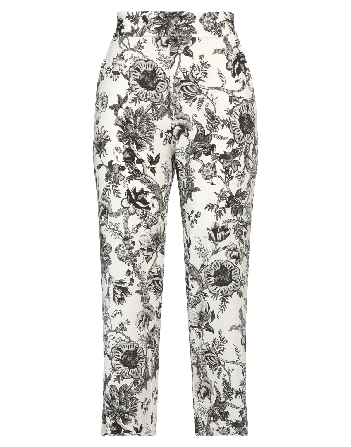 Via Masini 80 Womens Pants - Charcoal