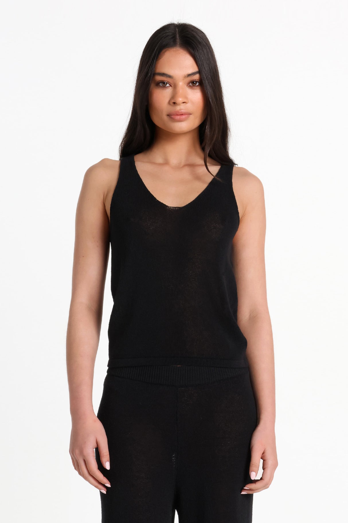 Lost In Lunar Women's Raya Knit Top - Black