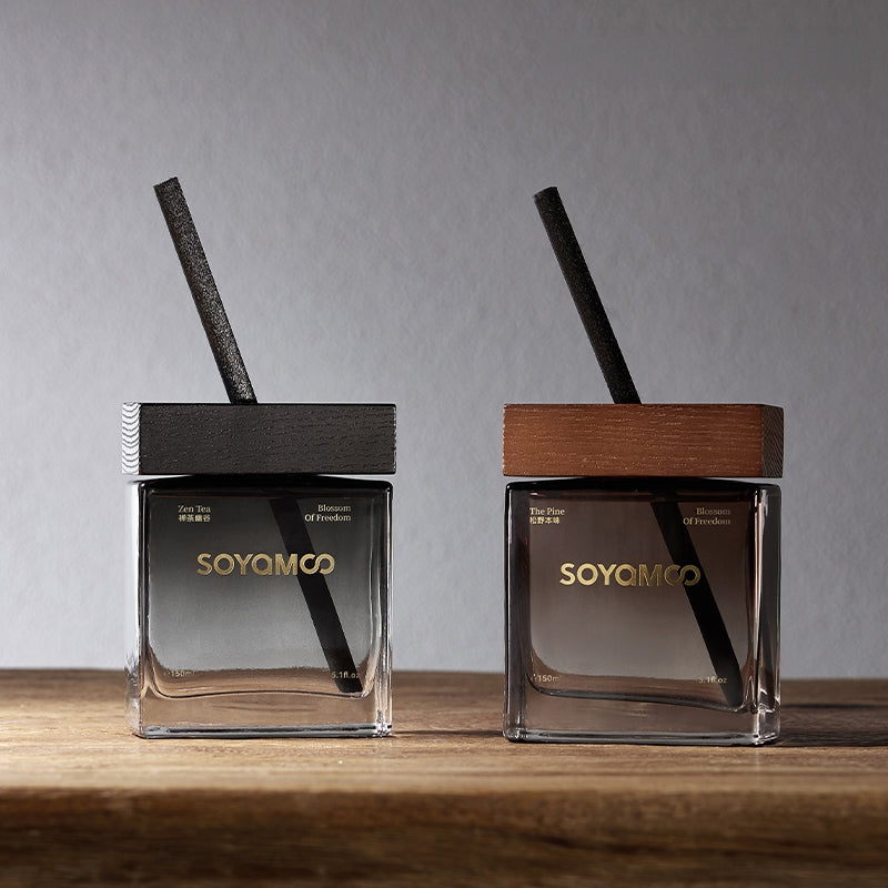Zen Tea Valley Wilderness Square Glass Reed Diffuser � 150ml