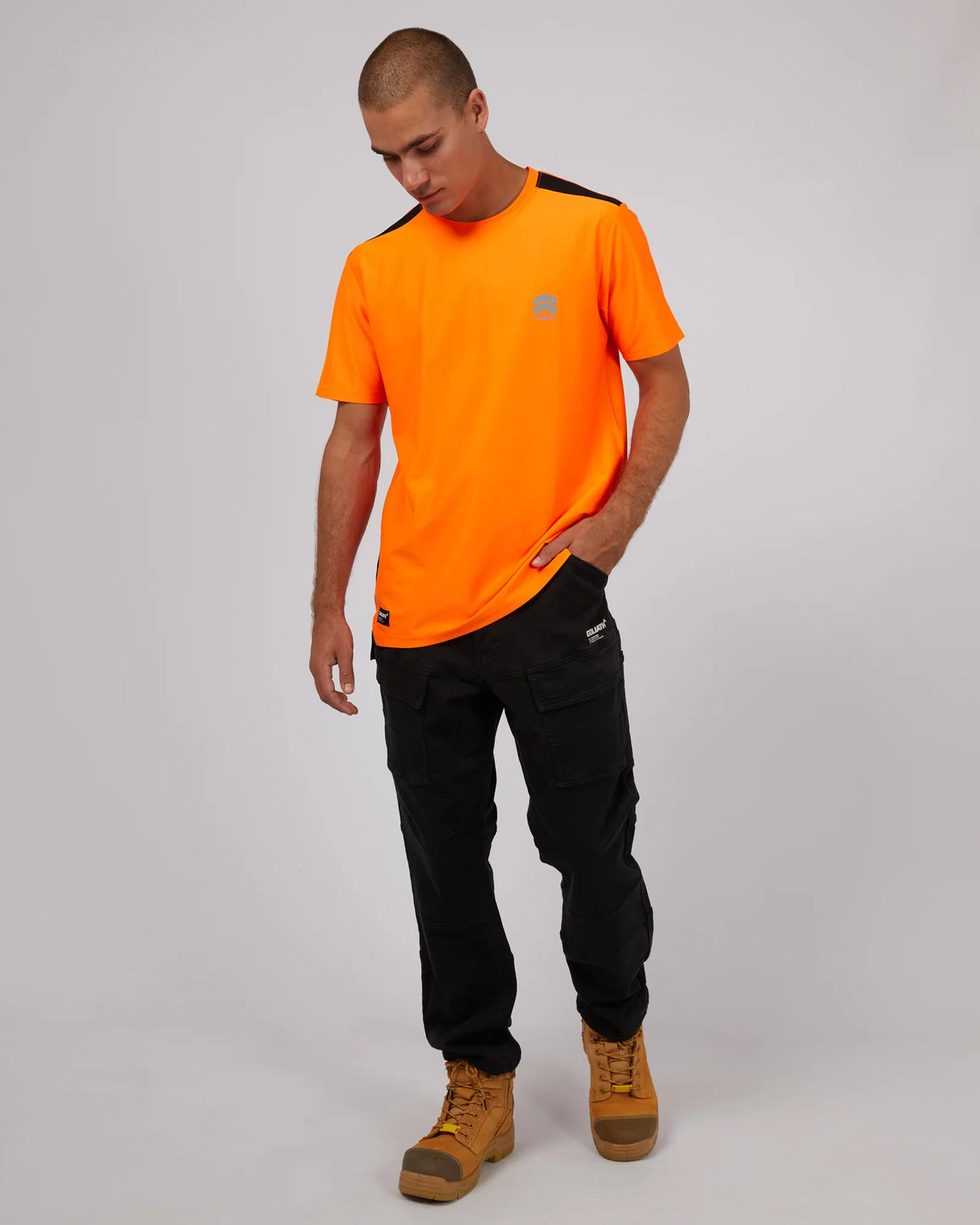 St Goliath Apw Non Cuffed Pant - Washed Black