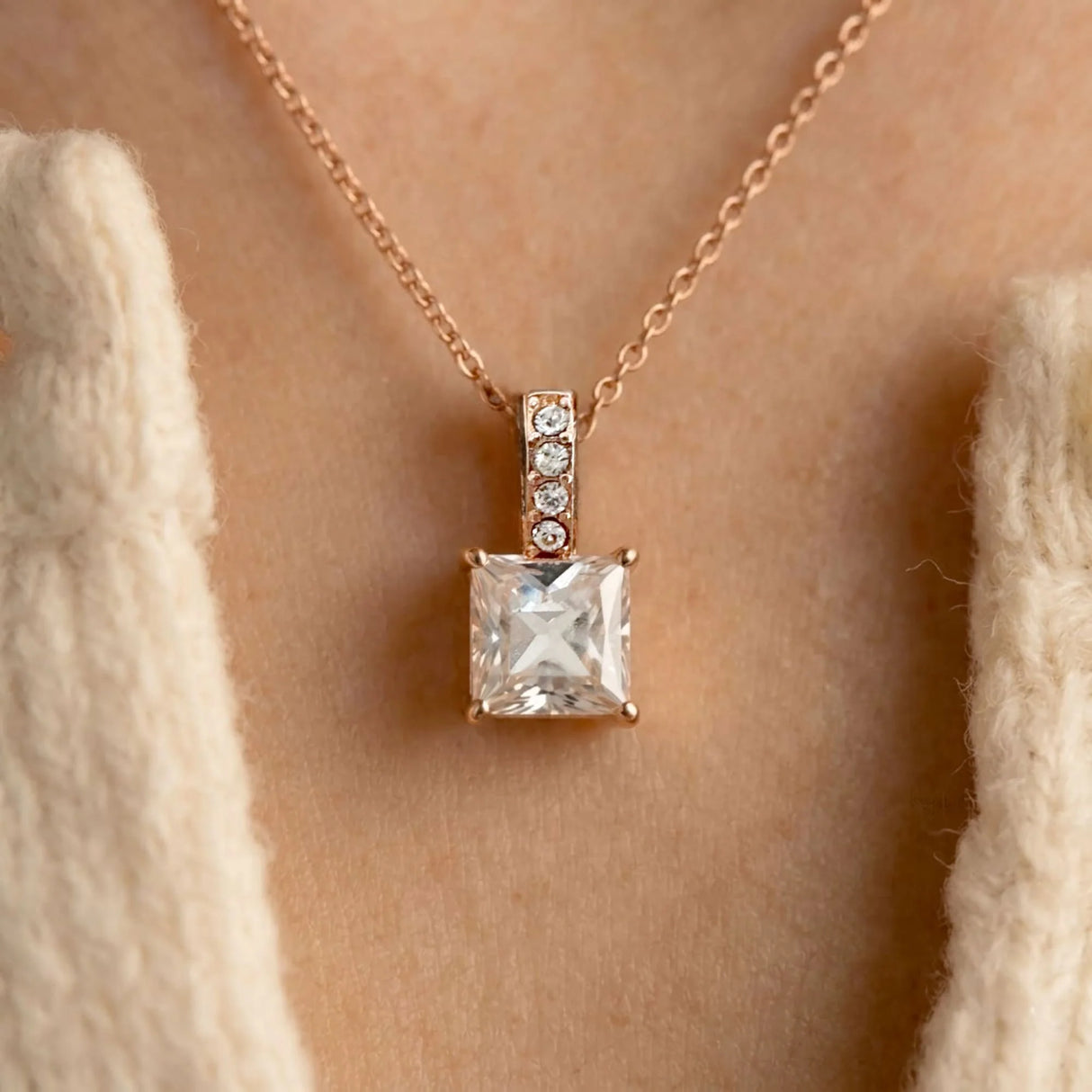 Krystal Couture The Last Chance Necklace Embellished with Swarovski Crystals