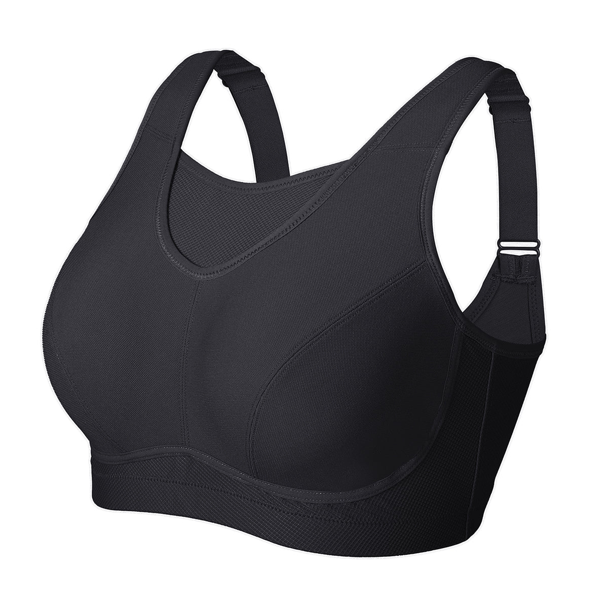 High Support Bounce Control Sports Bra - Black