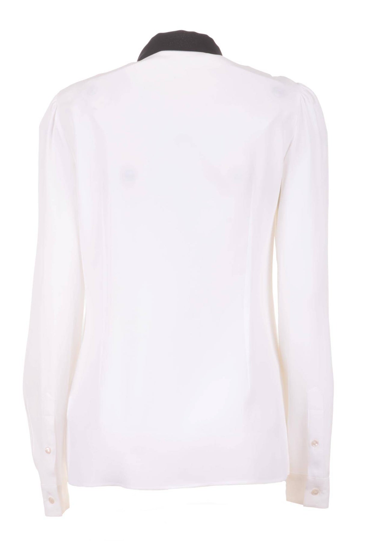 Dolce & Gabbana Women Bow Long Sleeve Shirt