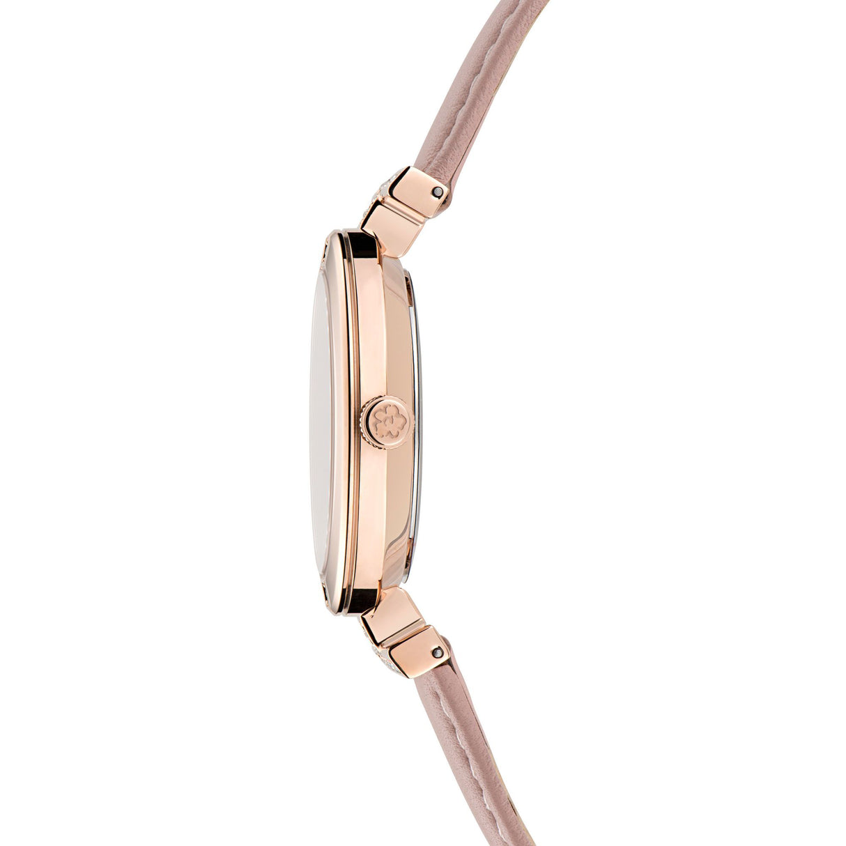 Ted Baker Womens Ted Baker Womens Darbey - Rose Gold Tone & Pink Leather