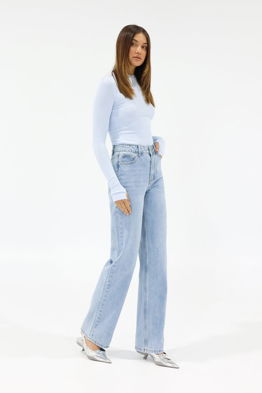 Madison The Label Tara Jeans - Blue Denim