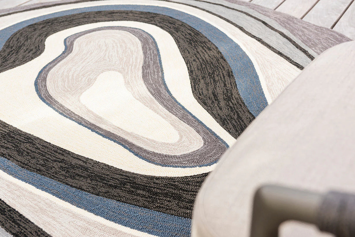 B&C Aura Grey Outdoor Rug 477304