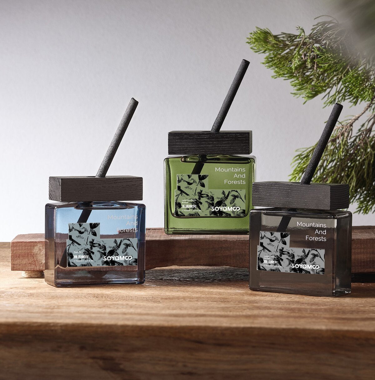 Zen Tea Valley Forest Square Reed Diffuser � 100ml