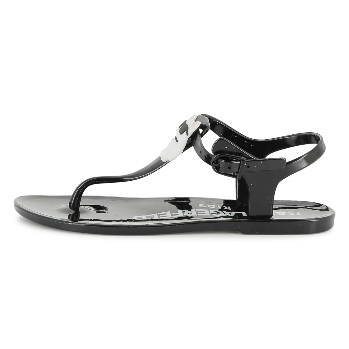 Karl Lagerfeld Girls Cafe Terrase D2 Sandals - Black