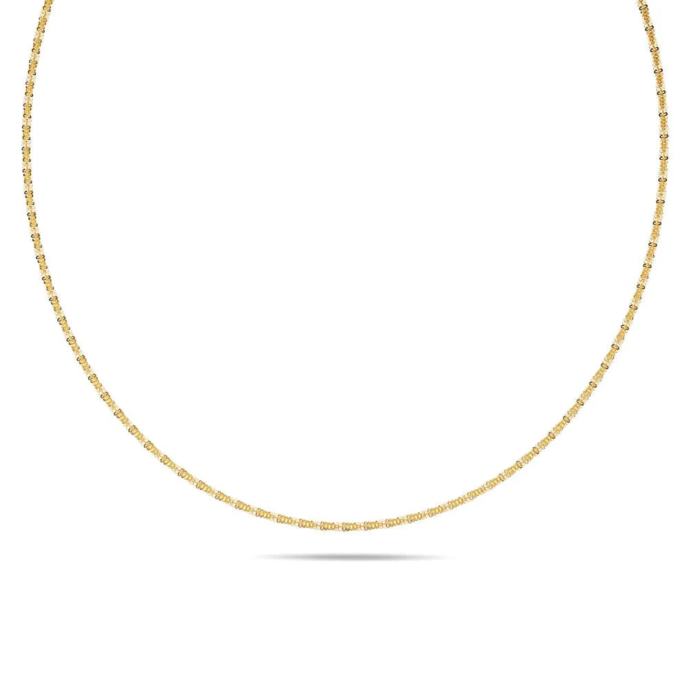 Bullion Gold Chloe Chain Link Necklace in Gold