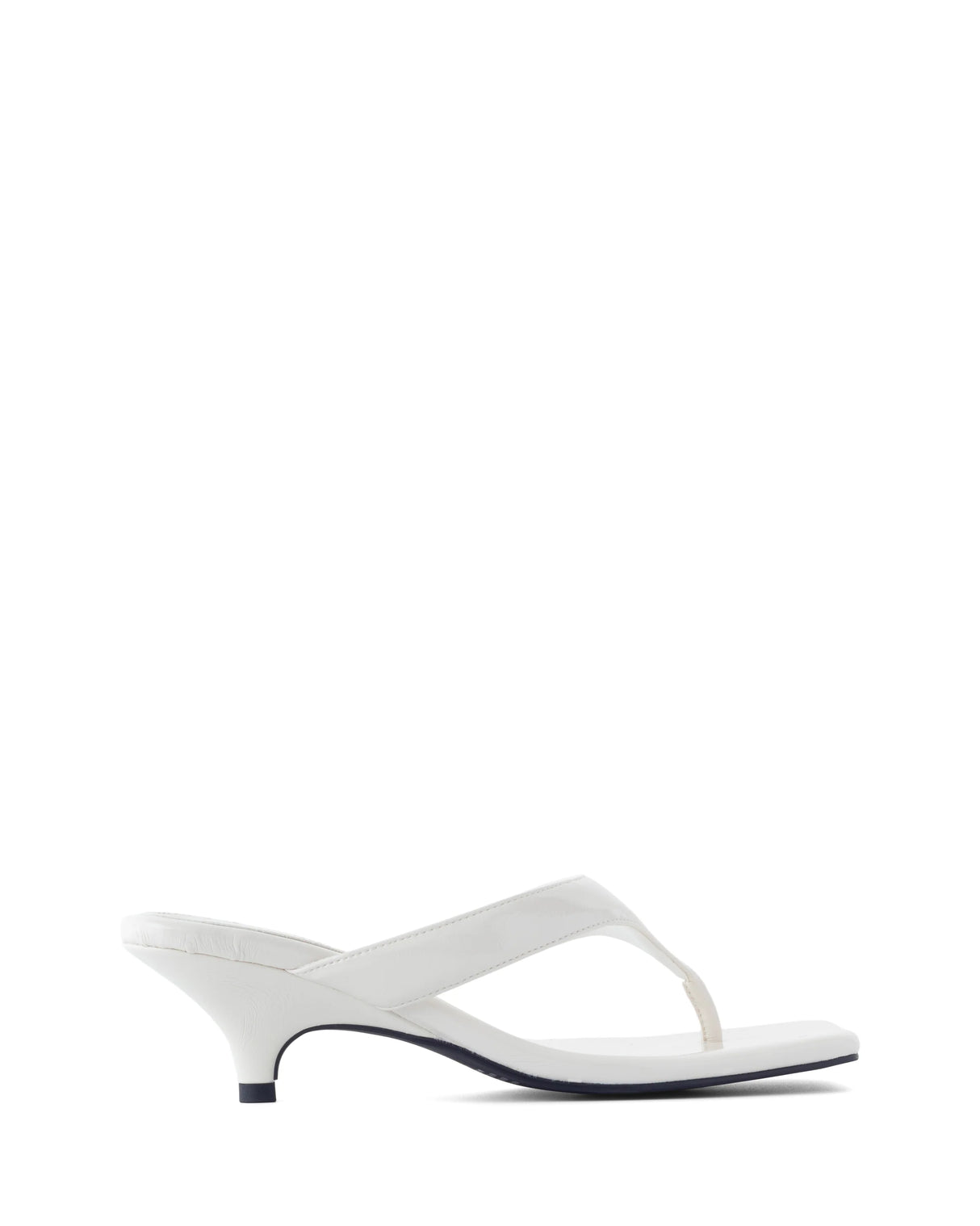 Therapy North Off White Crinkled Patent