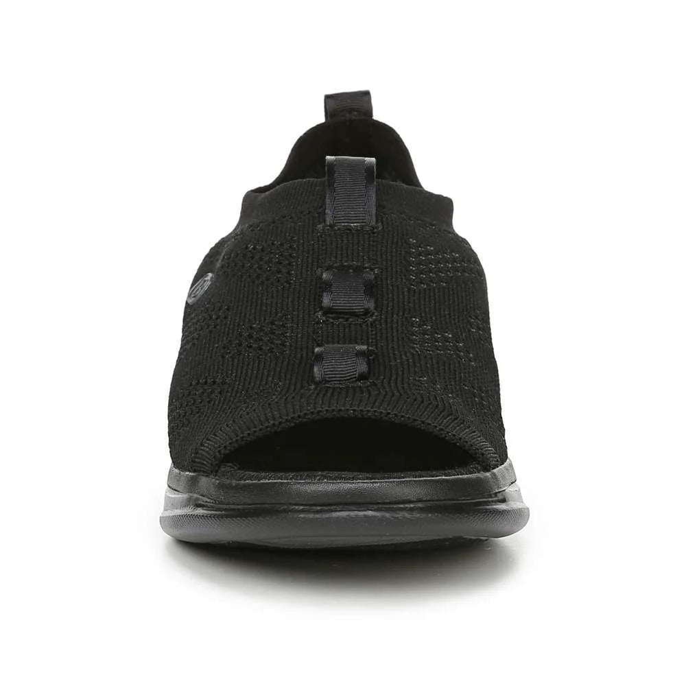 Bzees Charm Open-Toe - Black
