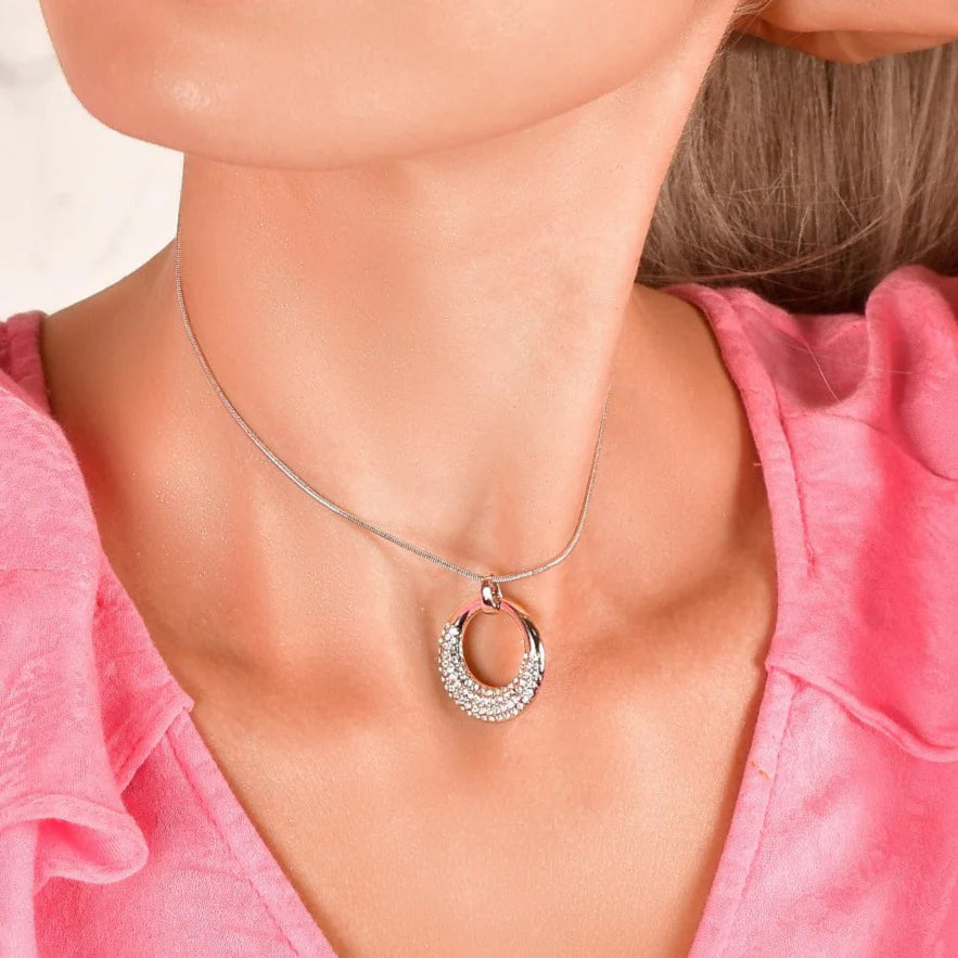 Krystal Couture Hola Necklace Embellished with SWAROVSKI Crystals