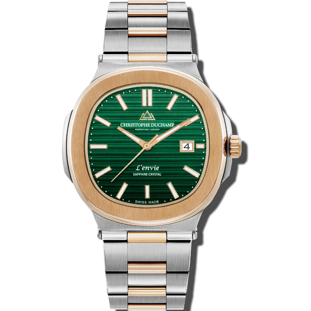 Christophe Duchamp L'envie - Green Dial & 316L Stainless Steel Strap