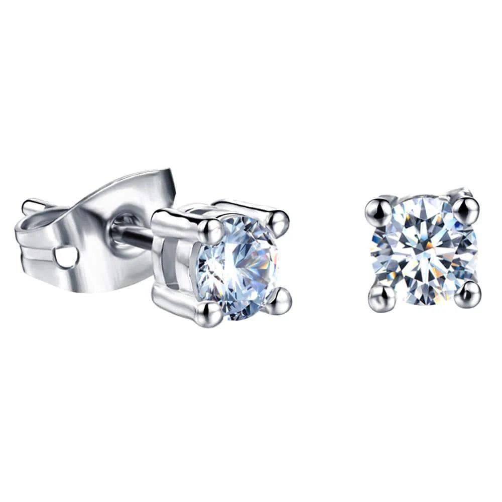 Bullion Gold Classic 4 Prong Studs