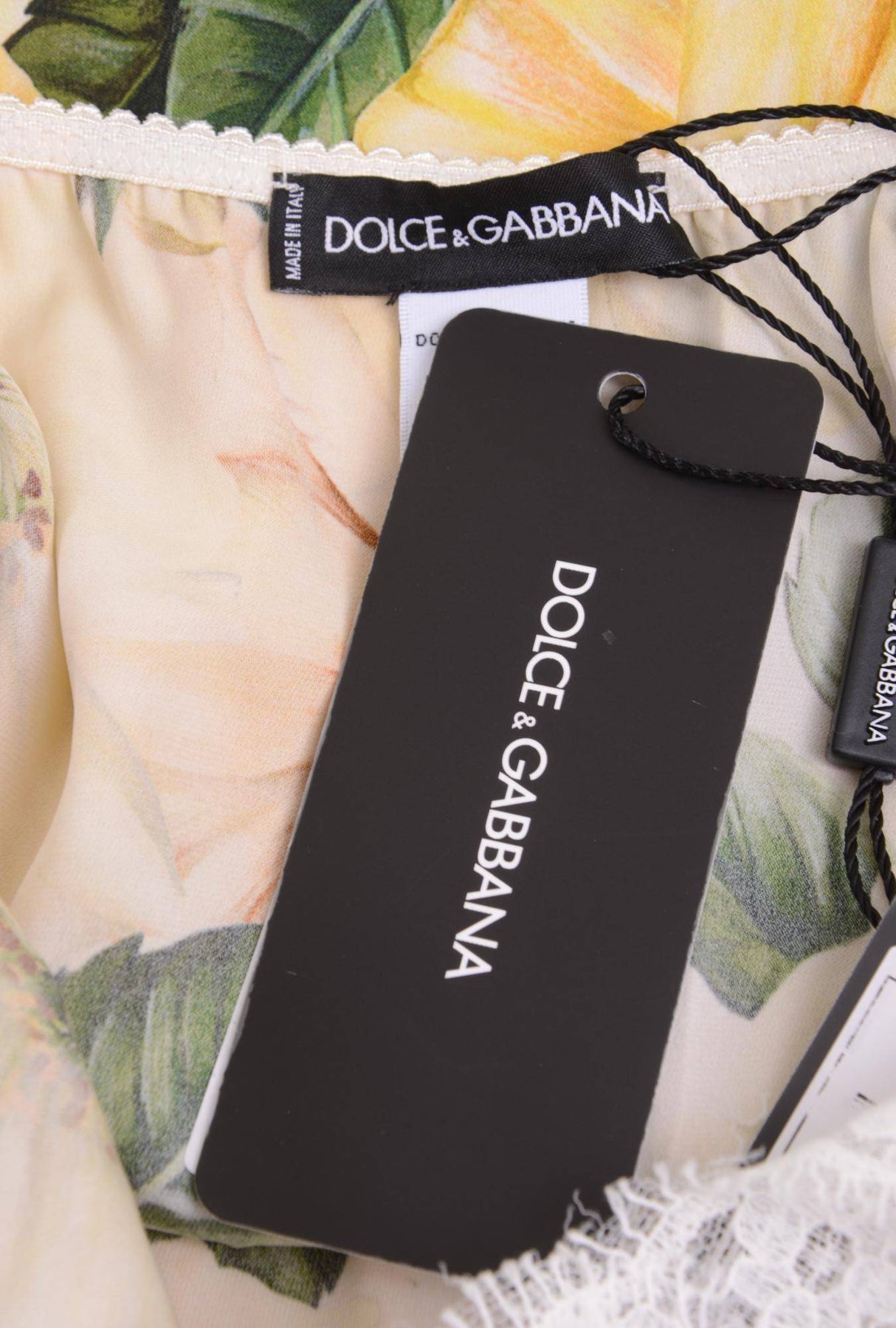 Dolce & Gabbana Women Flowers Lingerie Dress