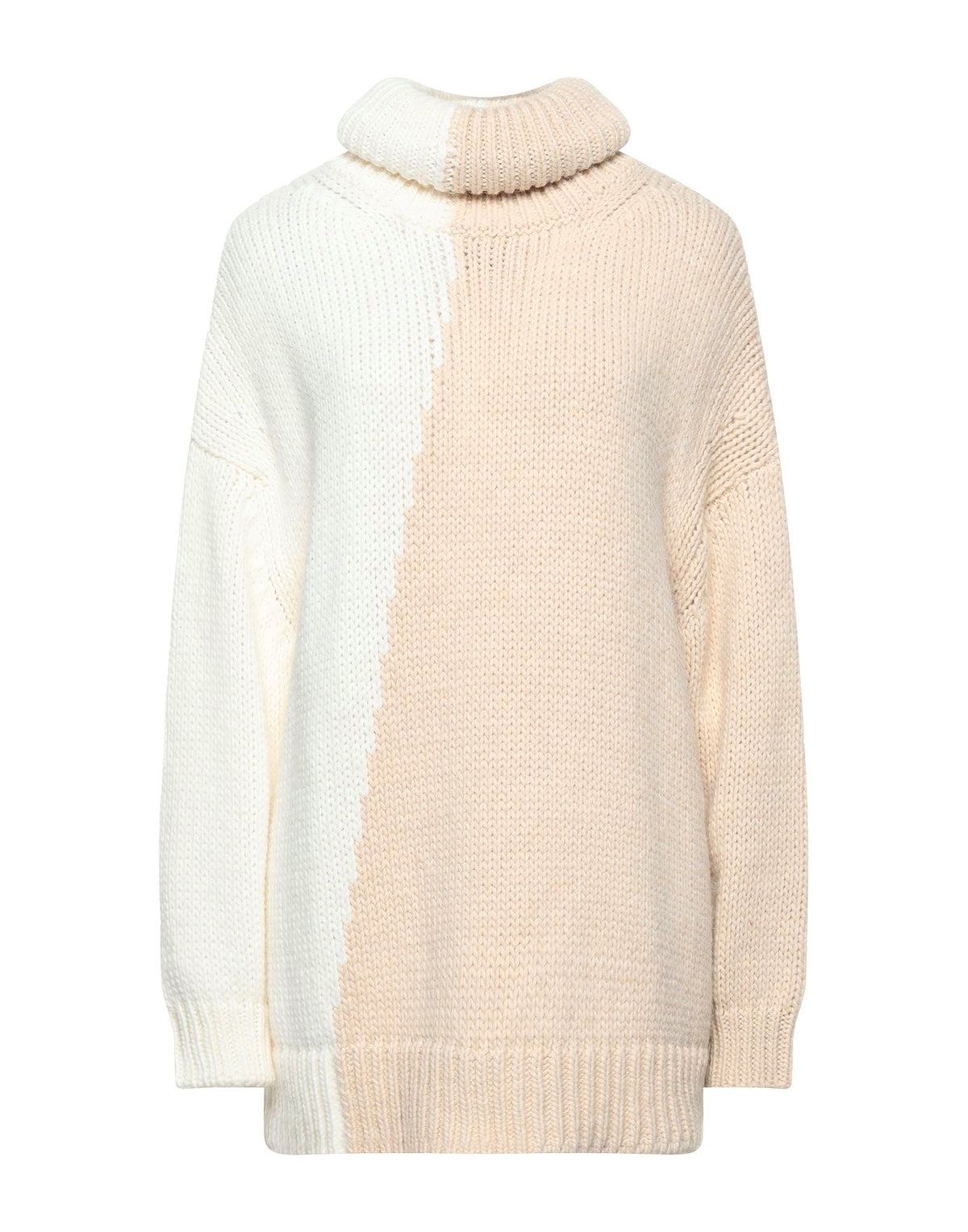 Oof Wear Womens Turtlenecks - Beige
