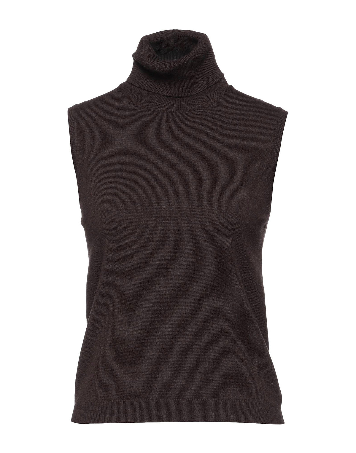 Lamberto Losani Womens Turtlenecks - Dark brown