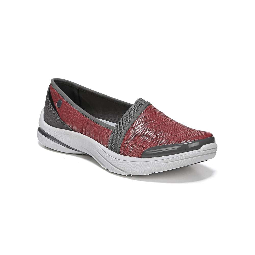 Bzees Lollipop Slip-On Casual Sneaker - Cherry Shimmer