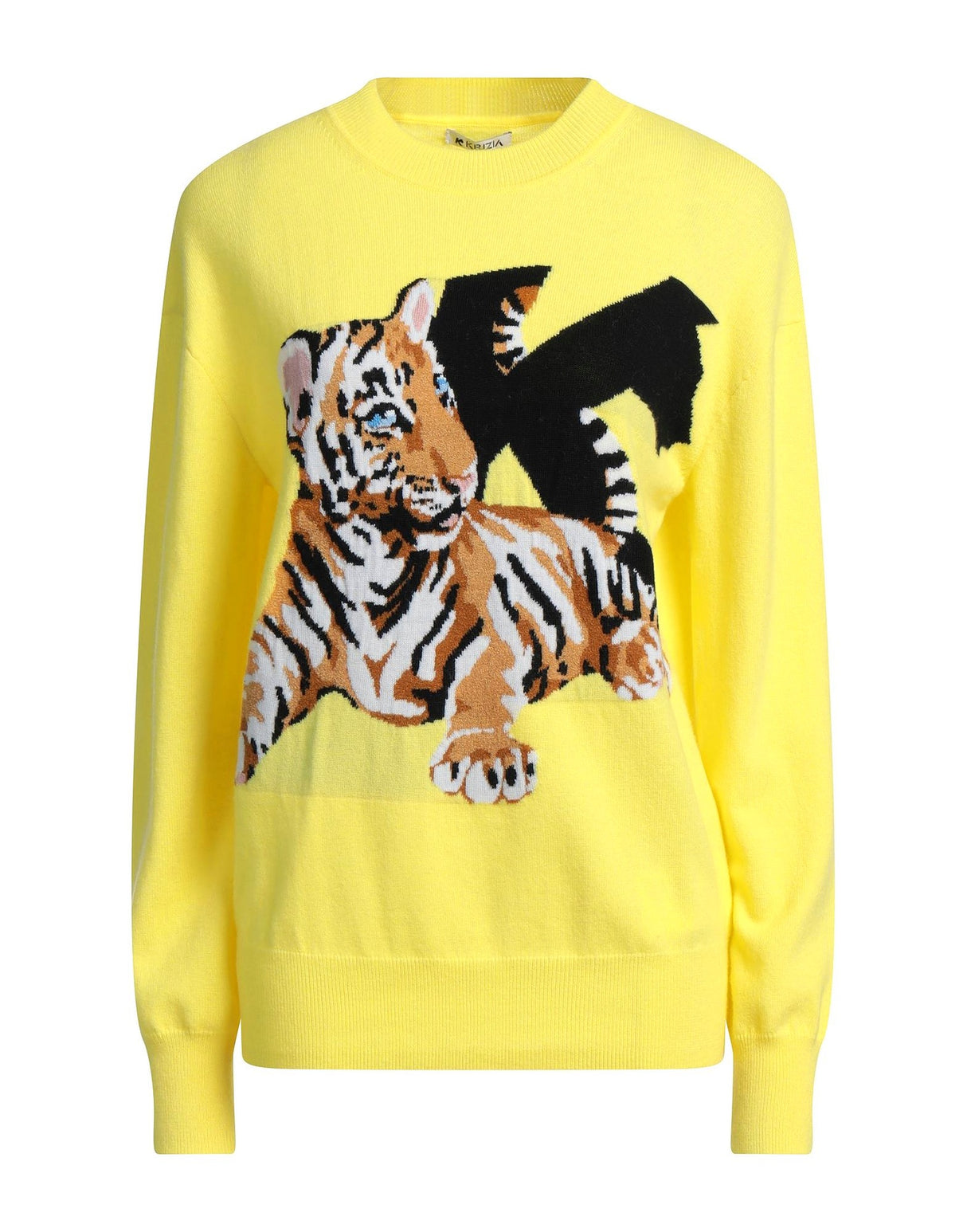 Krizia Womens Sweaters - Yellow