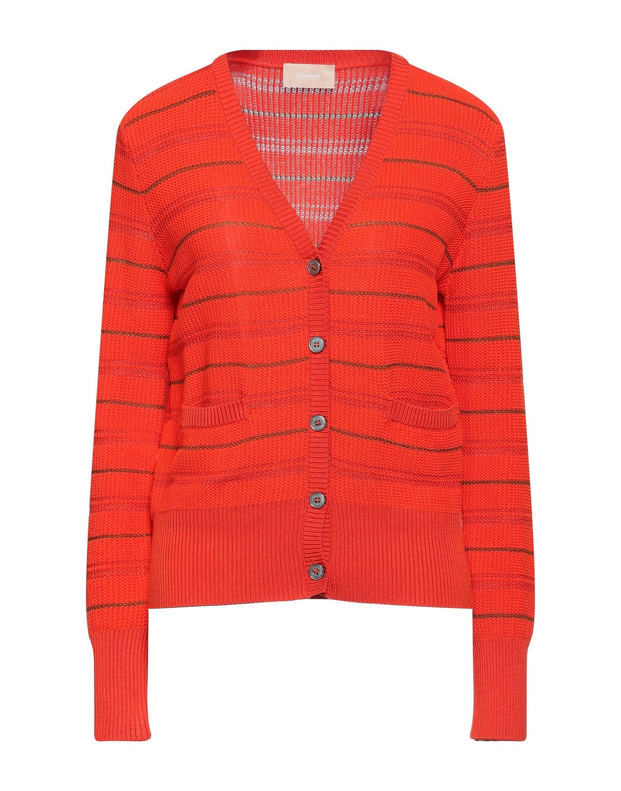Drumohr Womens Cardigans - Tomato red