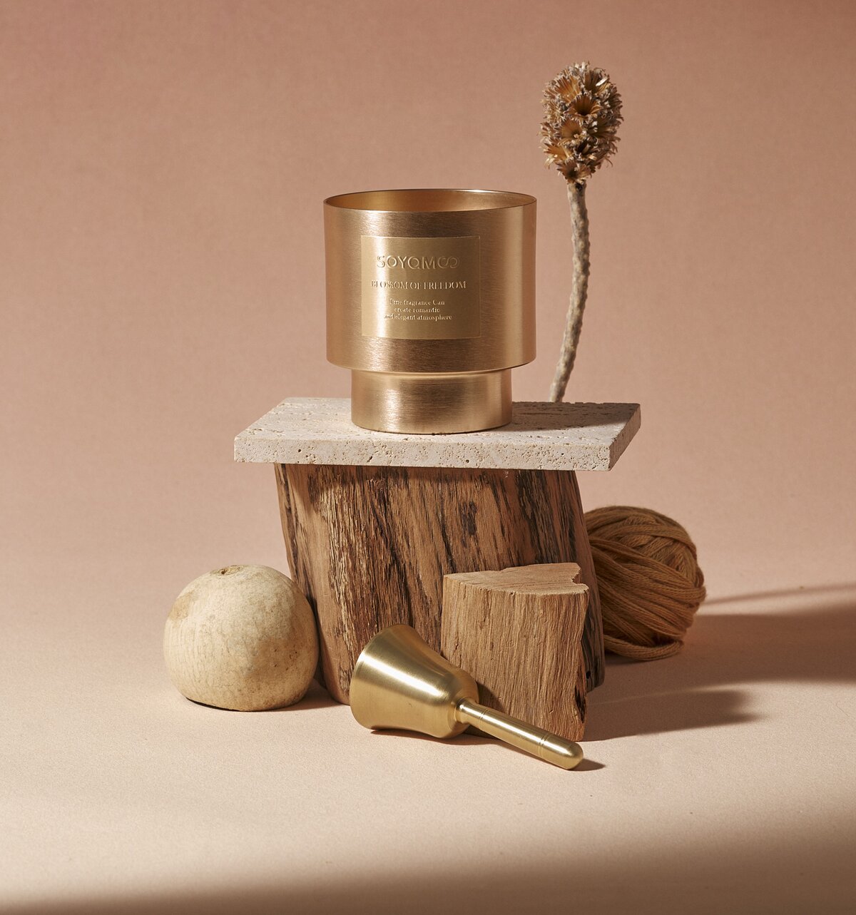 Cuban Cigar Luxe Metal Tin Candle
