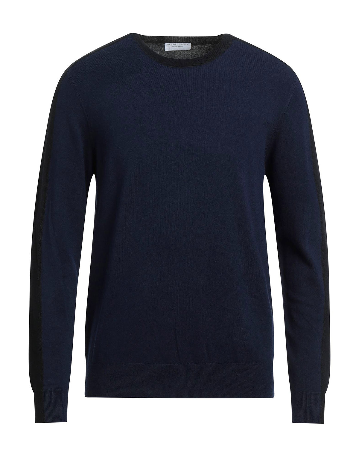 Majestic Filatures Mens Sweaters - Navy