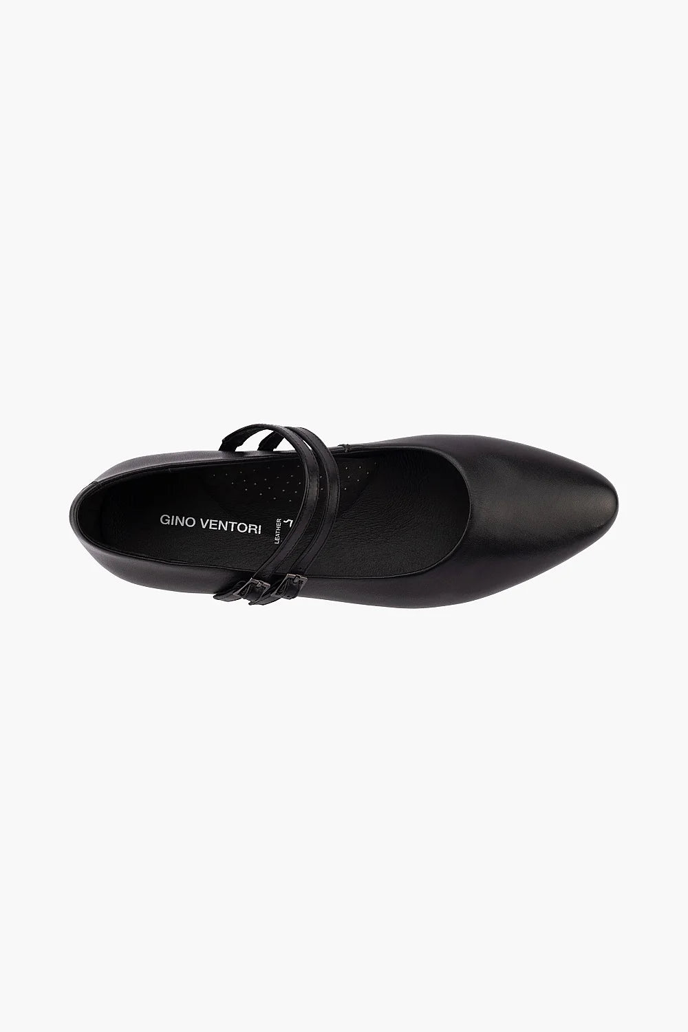 Gino Ventori Marita Black Leather