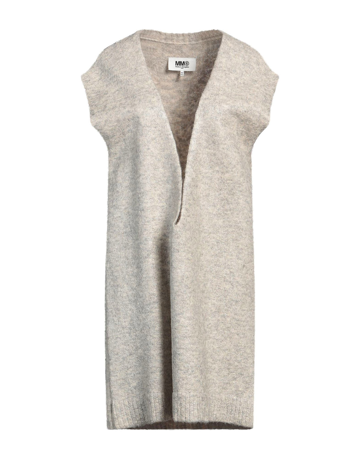 Mm6 Maison Margiela Womens Sweaters - Light grey